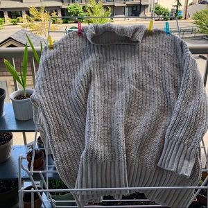 AERIE mock neck sweater